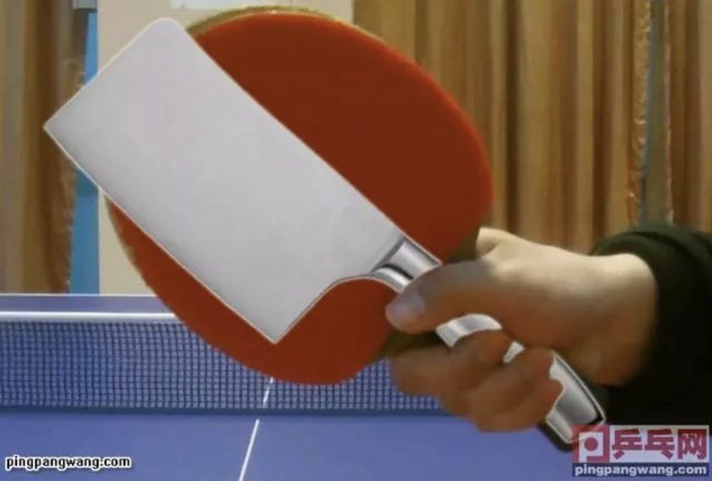 桌球正手拍握法